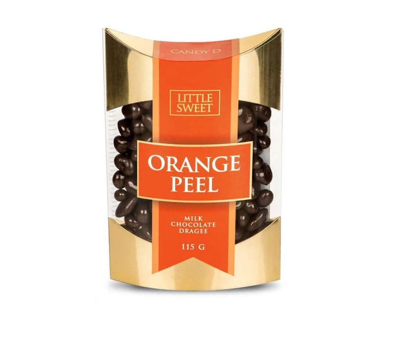NARANČINA KORA 115g MILK dragee 
