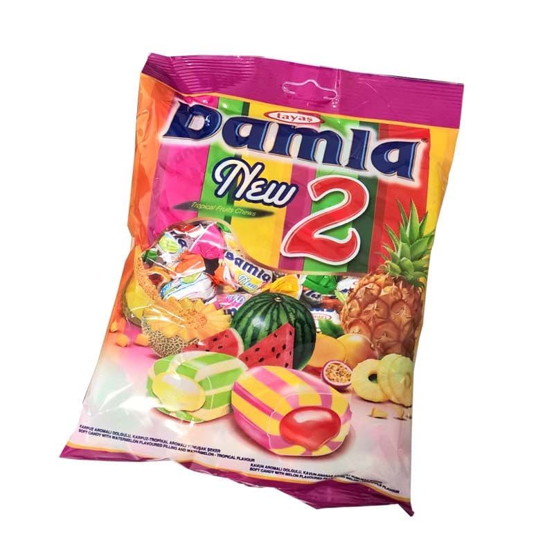 Damla new 2  tropical 350 g punjeni bombon