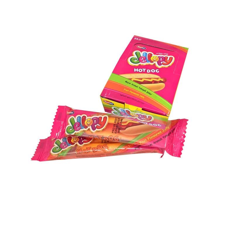 Jellopy hot dog 20 g