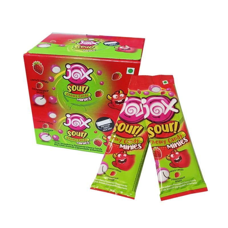 SOUR MINIES STRAWBERRY 12g#24