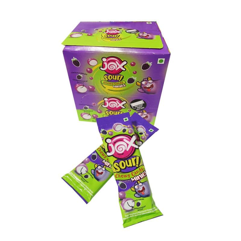 SOUR MINIES RASPBERRY 12g#24