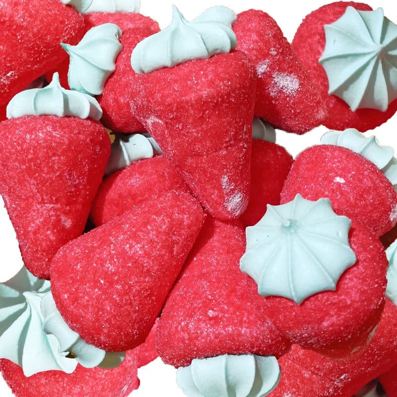 XXL jagode pjenasti bomboni 3 kg