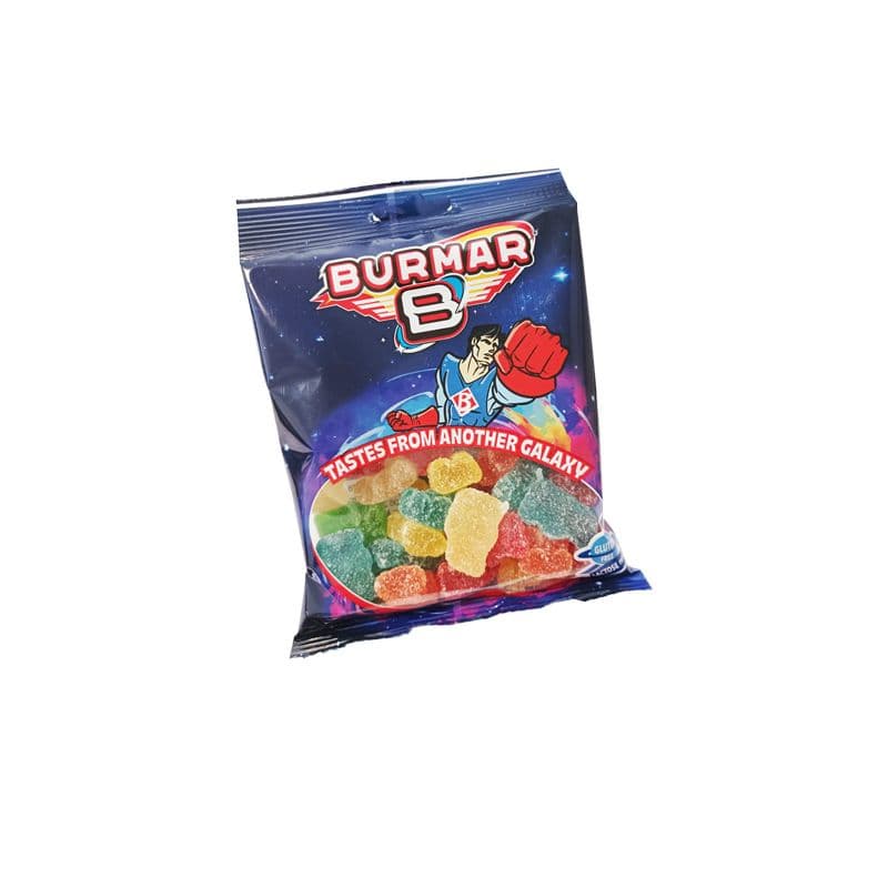 SUGAR ASSORTED BEARS 100g 14/1